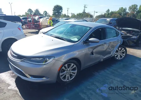 2016 Chrysler 200 Limited from USA, damaged, VIN 1C3CCCAB5GN128788